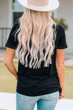WesternPrinted Crewneck Graphic Tee