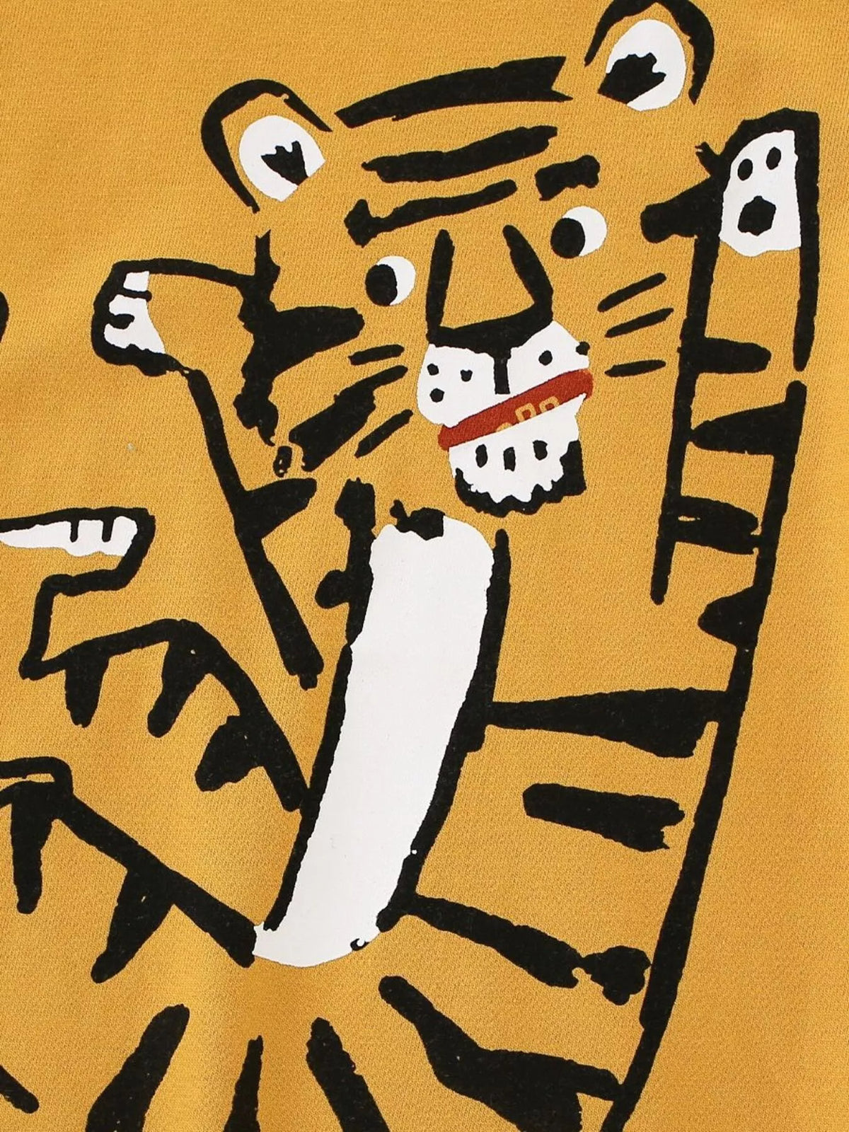 Children's Tiger Graphic Short Sleeve T-Shirt