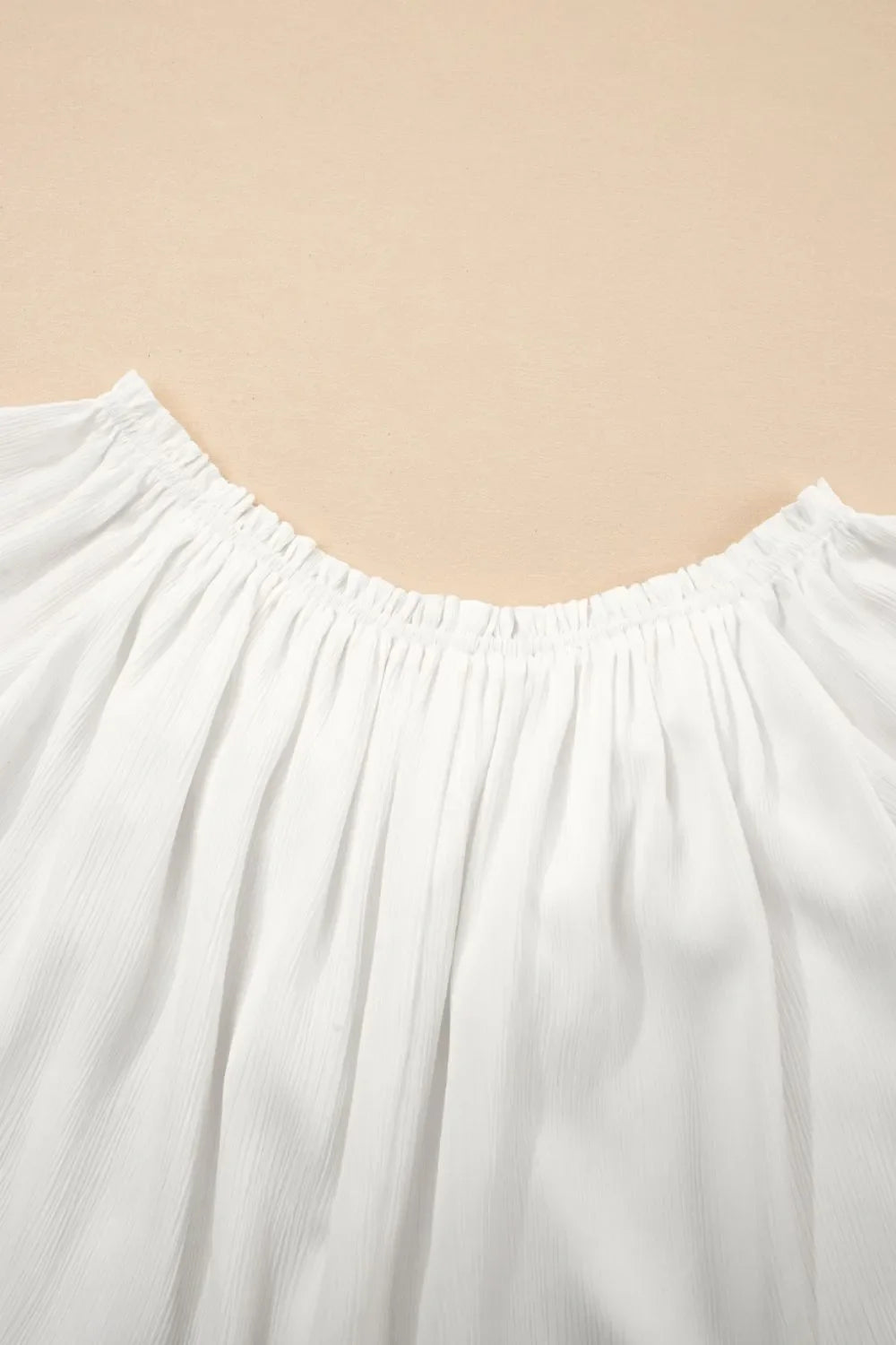Lace Detail Off-Shoulder Blouse