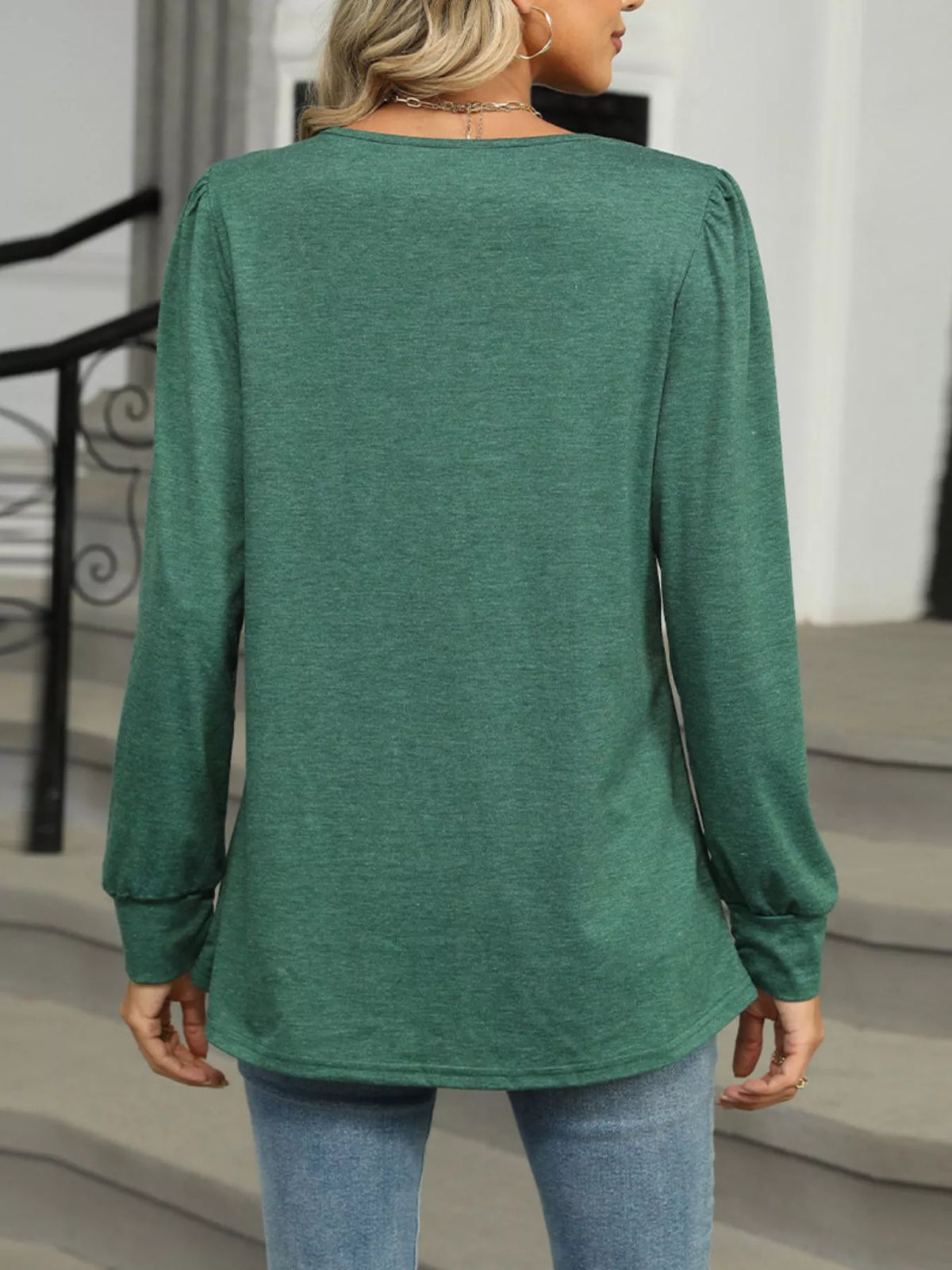 Long Sleeve Round Neck T-Shirt