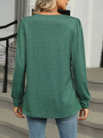 Long Sleeve Round Neck T-Shirt