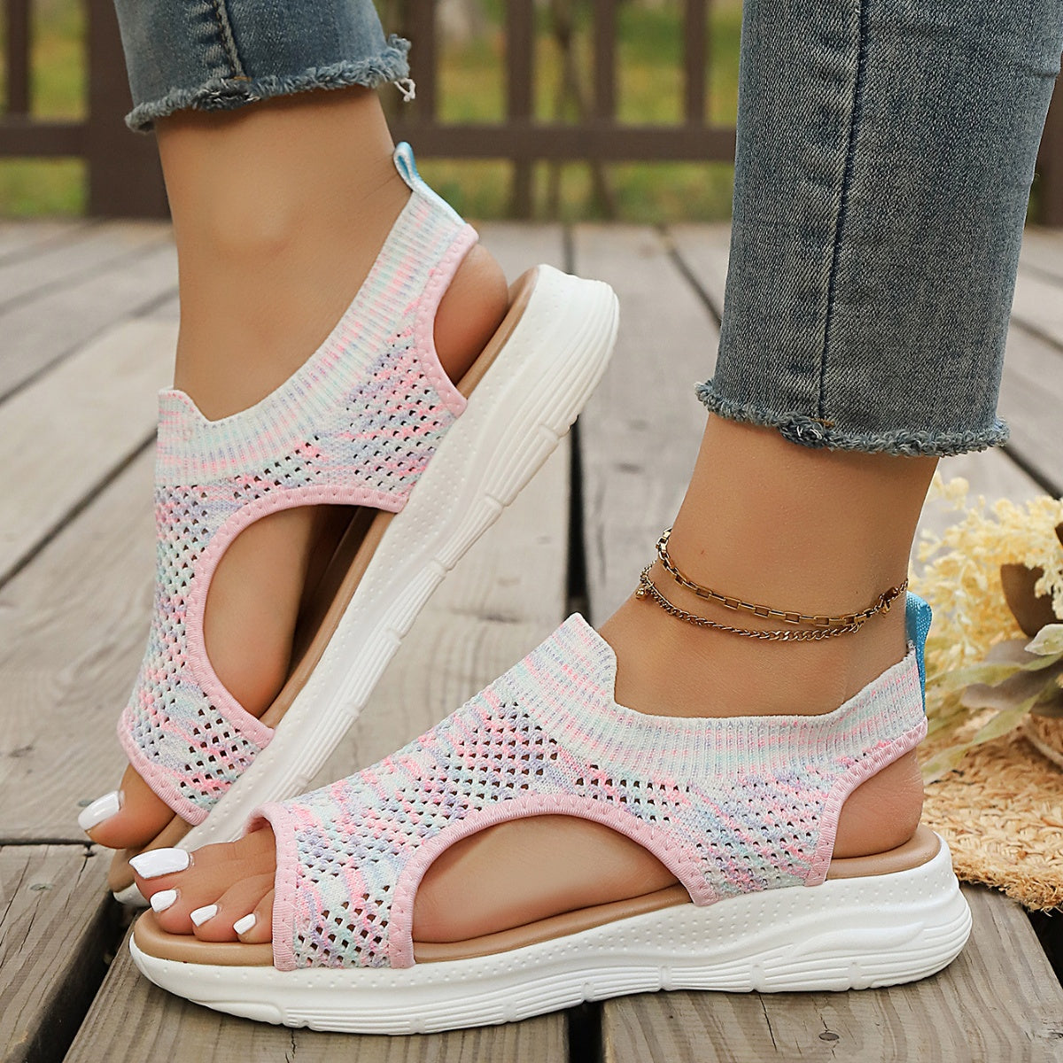 Breathable Open Toe Sandals