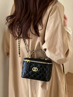 Quilted Leather Crossbody Bag