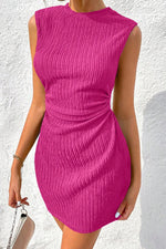 Sleeveless Ribbed Bodycon Dress