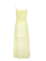 Smocked Tie Front Cami and Skirt Set