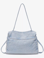 Vintage Denim Shoulder Bag