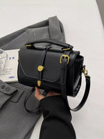 Leather Top Handle Crossbody Bag