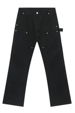 Mid Rise Baggy Jeans with Pockets