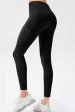 High Waist Slim Fit Long Sports Pants - Ladyez