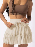 High Waist Skort with Pockets