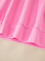 Short Sleeve Top and Drawstring Shorts Set