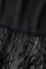 Sleeveless Sheer Floral Lace Patchwork Maxi Dress