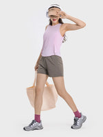 Millennia Round Neck Active Tank - Ladyez