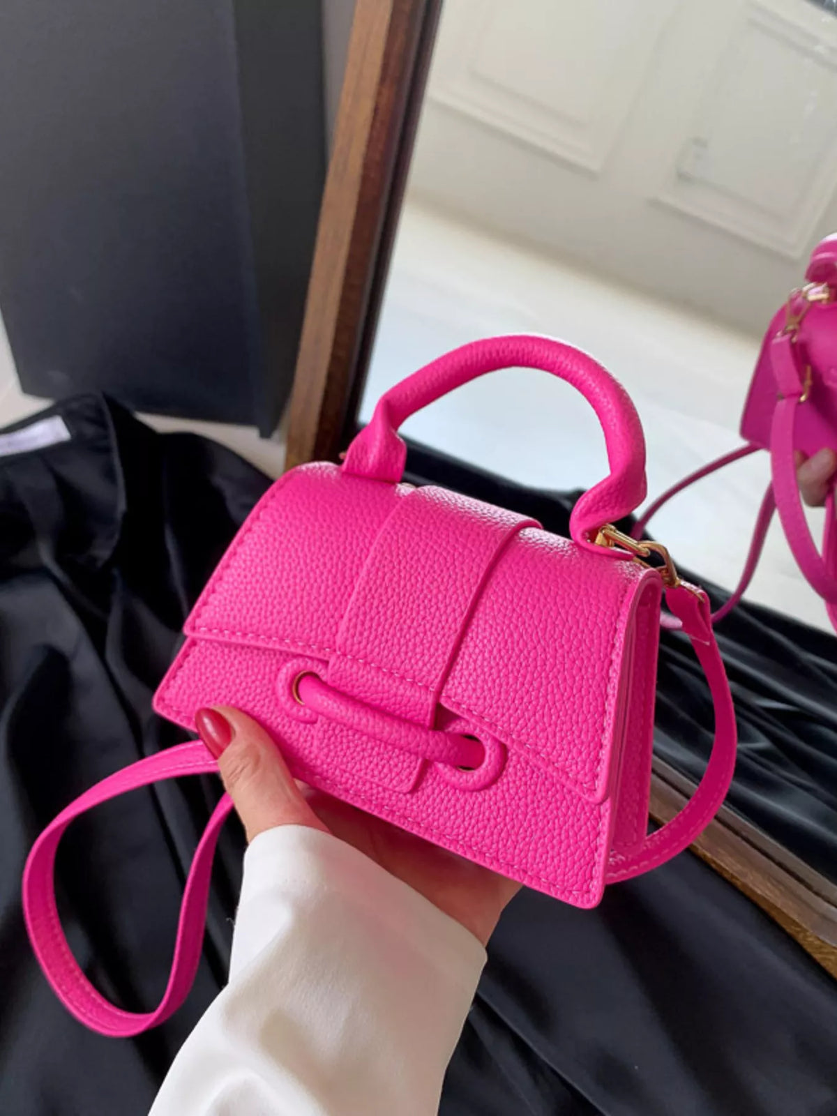 Mini Top Handle Crossbody Bag