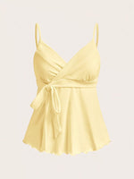 Wrap Tie Surplice Cami