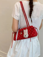 Polka Dot Shoulder Bag