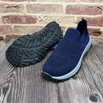 Round Toe Mesh Slip-Ons