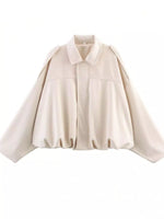 Zip Up Oversized Jacket
