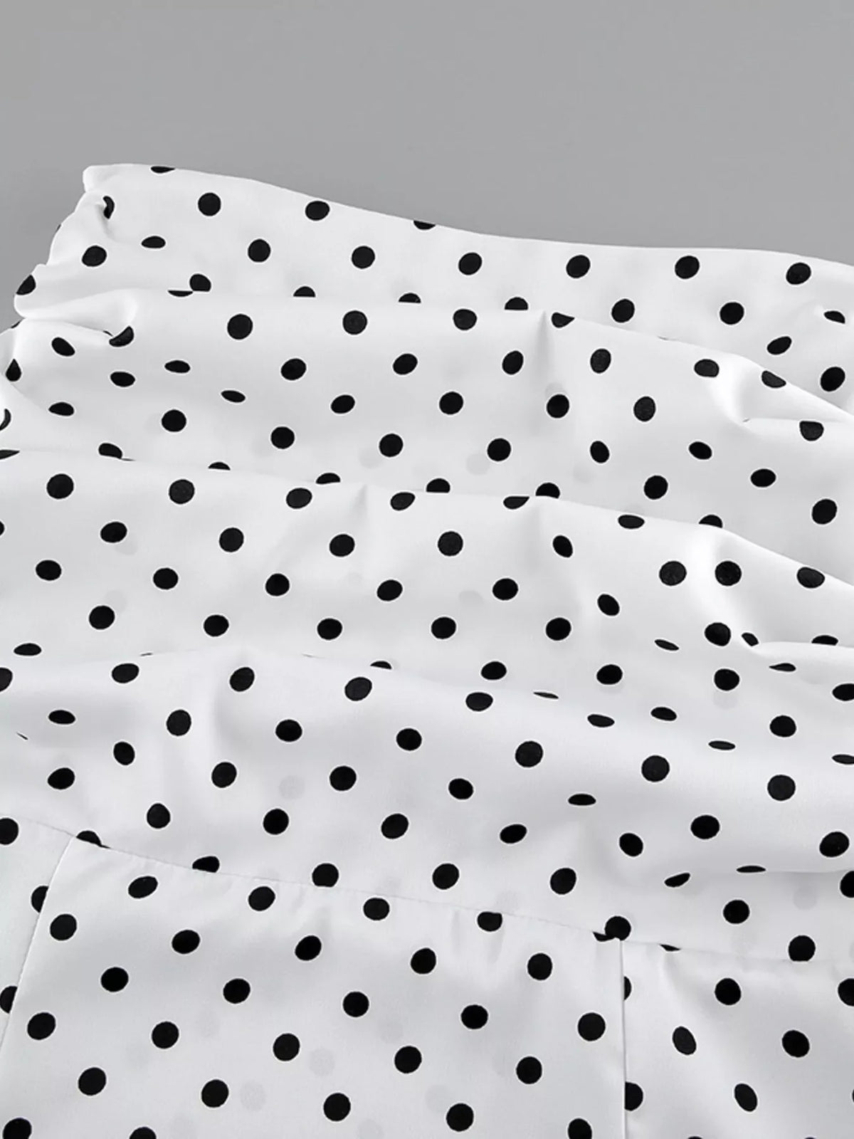 Polka Dot Mermaid Maxi Skirt