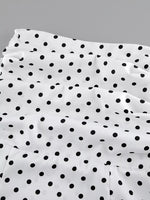 Polka Dot Mermaid Maxi Skirt