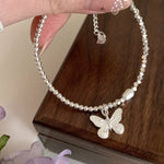 925 Sterling Silver Butterfly Bracelet