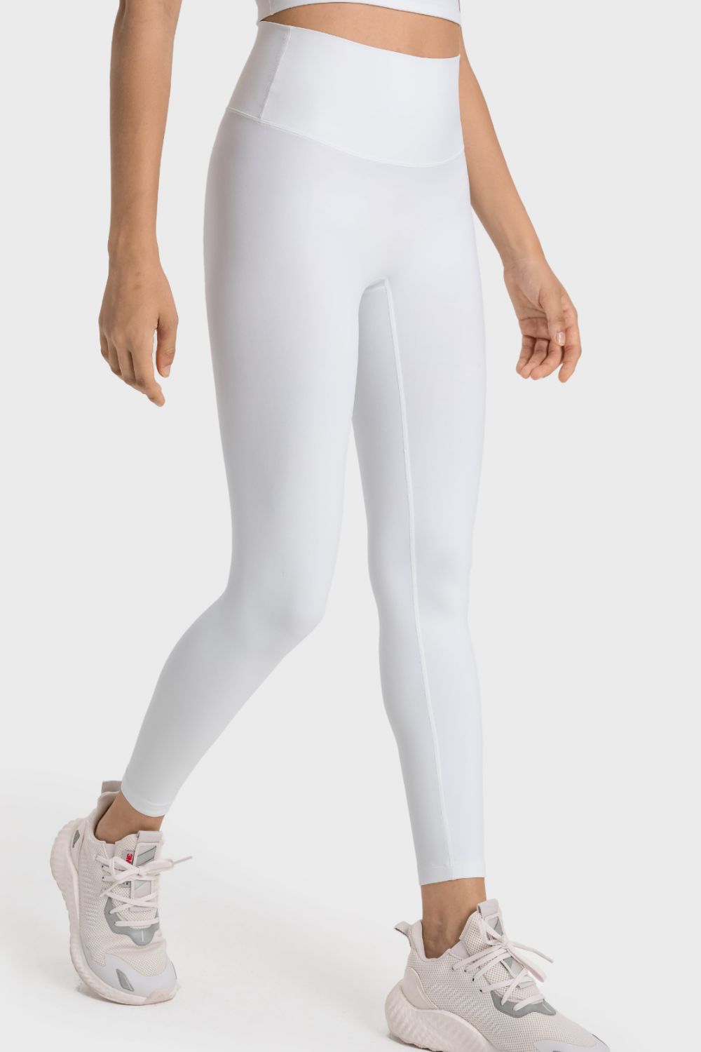 Millennia High-Rise Wide Waistband Yoga Leggings - Ladyez