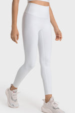 Millennia High-Rise Wide Waistband Yoga Leggings - Ladyez
