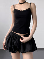 Lace Trim Cami Top - Ladyez