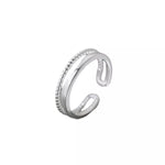 925 Sterling Silver Open Ring