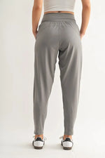 MONO B Flowbarrel High Waist Active Pants - Ladyez