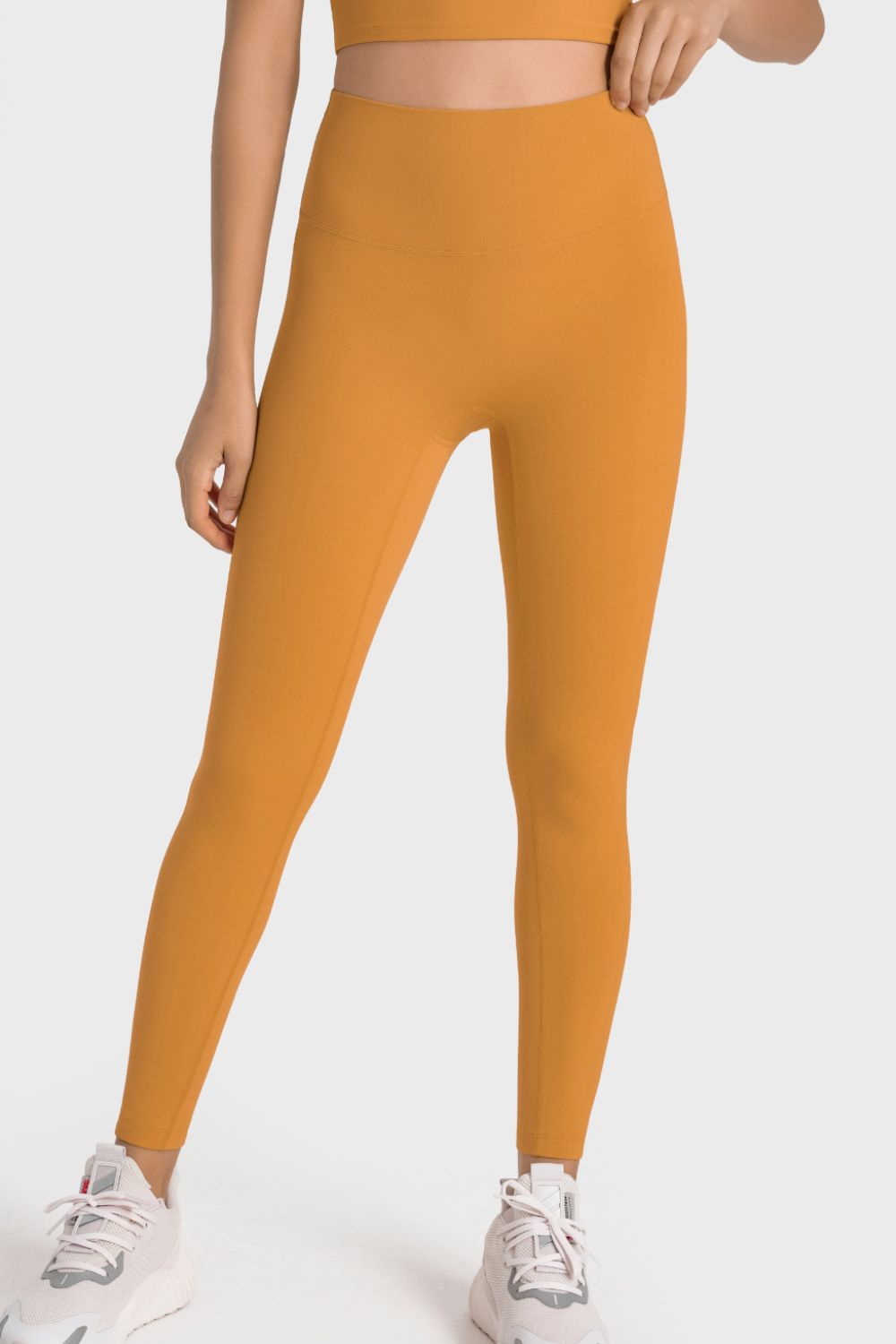 Millennia High-Rise Wide Waistband Yoga Leggings - Ladyez