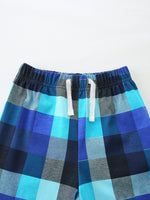 Children's Rhino Graphic Tee & Plaid Shorts Set