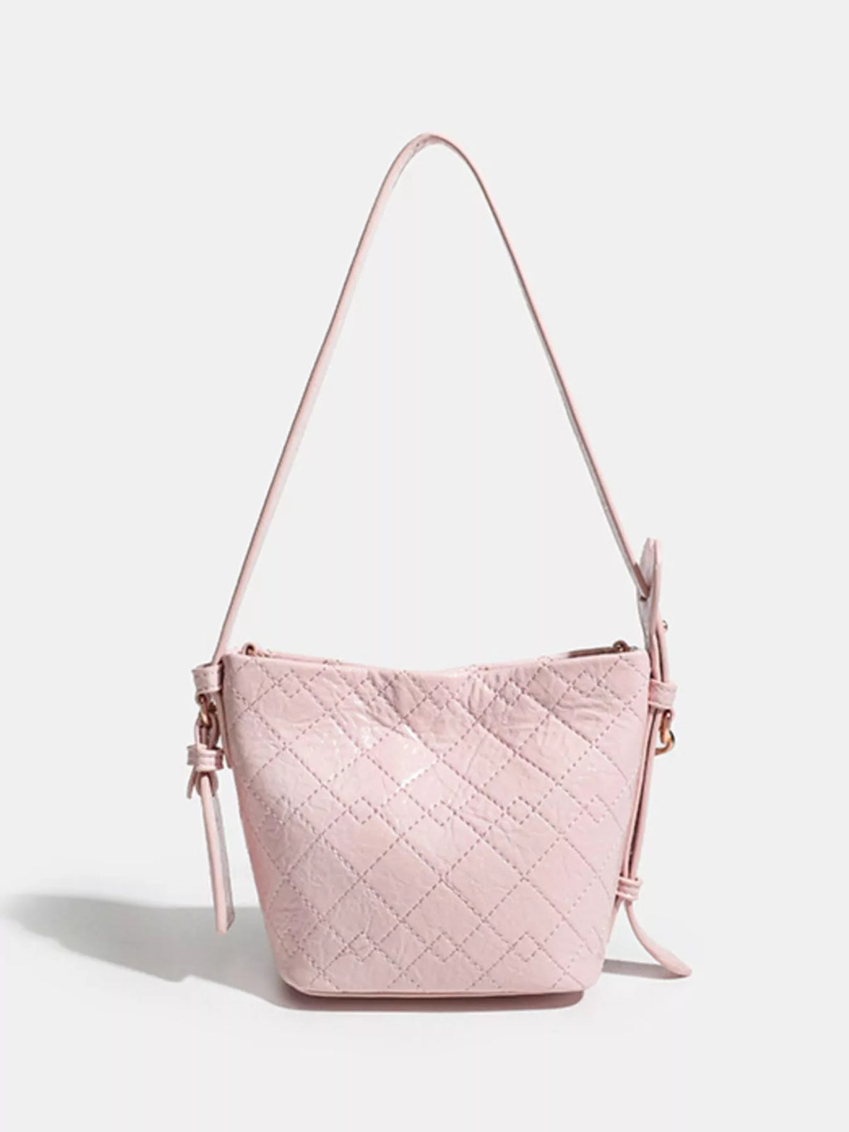 Adjustable Strap Bucket Bag