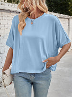 Lovelet Round Neck Half Sleeve T-Shirt - Ladyez