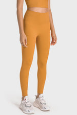 Millennia High-Rise Wide Waistband Yoga Leggings - Ladyez