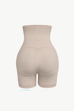 Full Size Hook-and-Eye Shaping Shorts - Ladyez