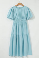 Round Neck Half Sleeve Dress