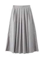 Pleated Maxi Skirt
