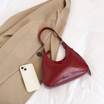 Adjustable Strap PU Leather Shoulder Bag - Ladyez