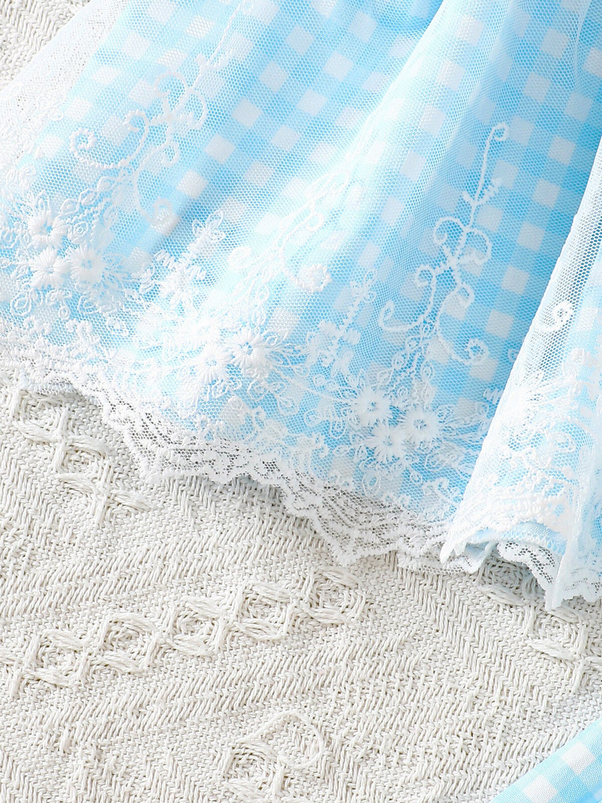 Children's Bunny Gingham Top and Pants Set