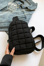 Quilted Nylon CrossbodyBag