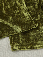 Velvet Tie Waist Top and Pants Set