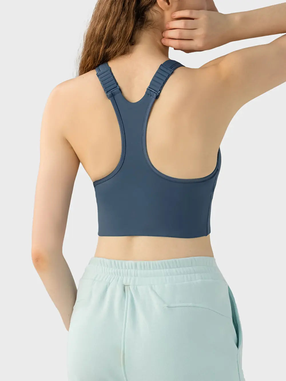 Millennia Wide Strap Sport Bra - Ladyez