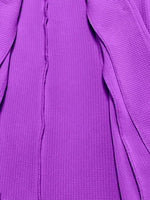 Single-Button Long Sleeve Blazer