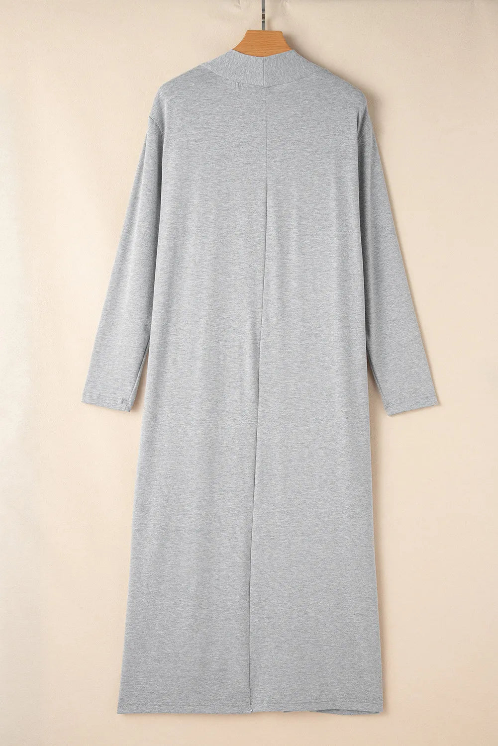 Open Front Long Sleeve Cardigan and Pants Lounge Set - Ladyez