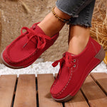 Lace-Up Casual Loafers