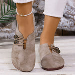 Round Toe Slip-Ons