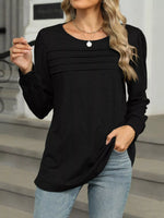 Long Sleeve Round Neck T-Shirt