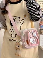 Badge Display Crossbody Bag