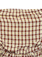 Plaid Smocked Tube Top - Ladyez